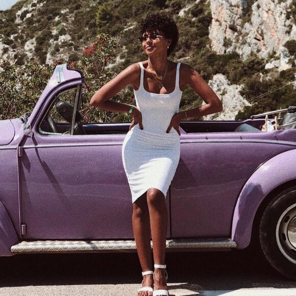 American Apparel Ponte Knit Dress - Picture 2 of 2